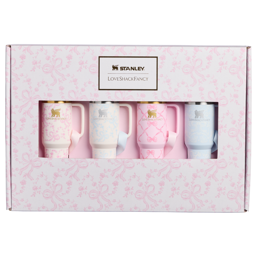 Stanley 1913 x LoveShackFancy Holiday Quencher ProTour Ornament Set - Cold Sip