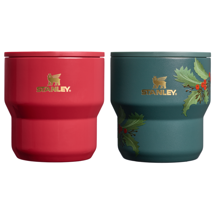 The Cheers & Cheer Stay-Hot Stacking Cup 2-Piece Set - Morning Sip